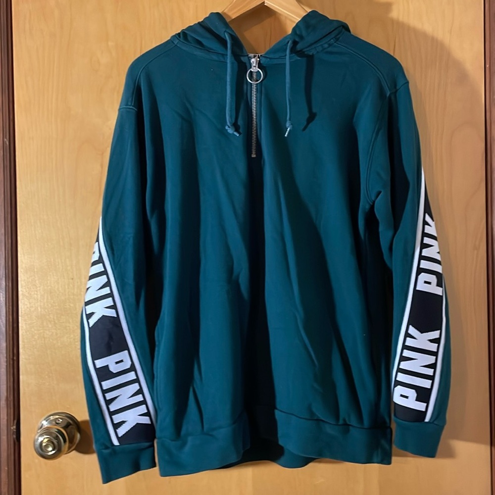VS PINK quarter zip hoodie